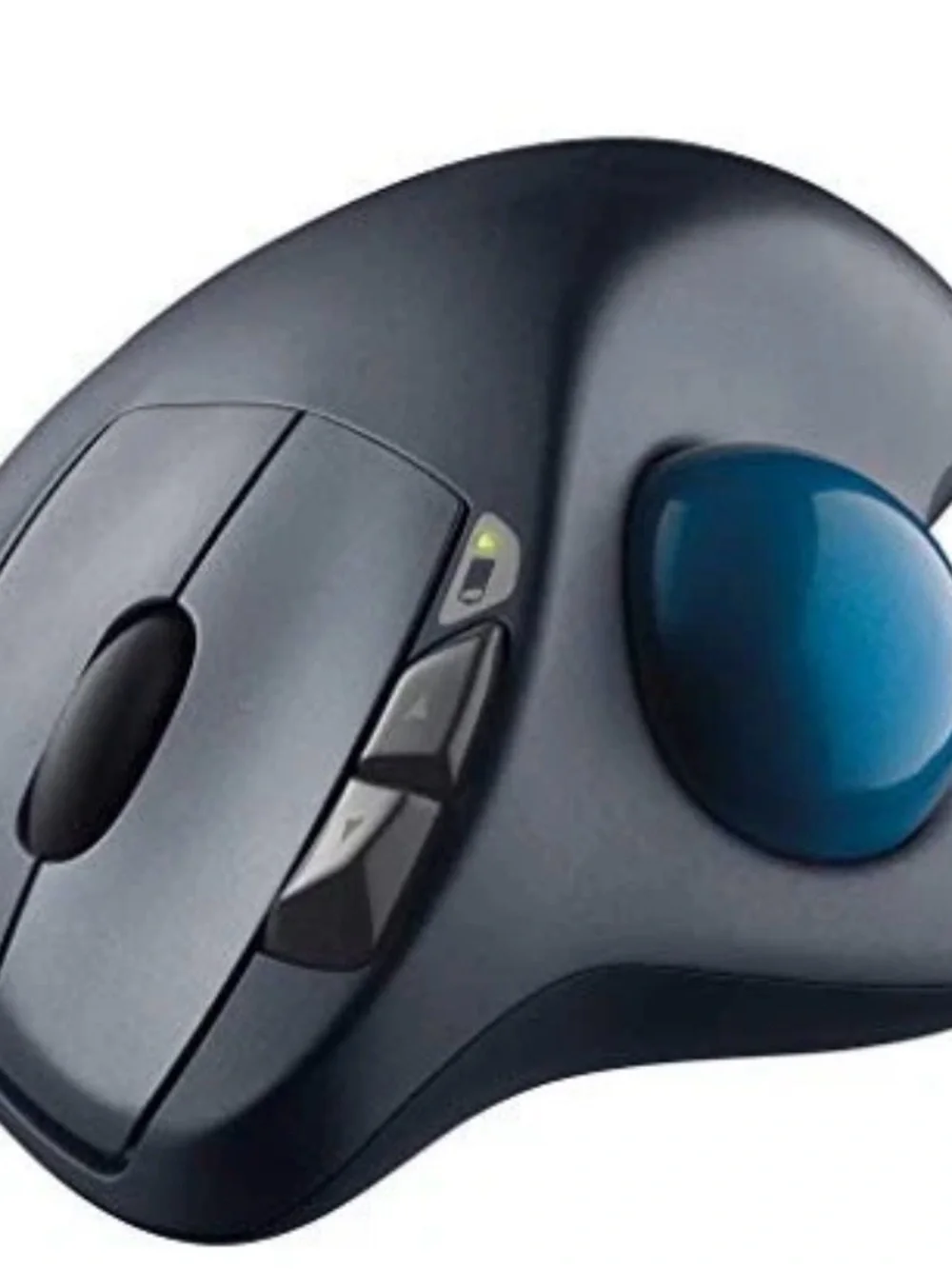M570 Ergonomic Wireless Trackball Mouse - Graphite with Blue Ball Conditions